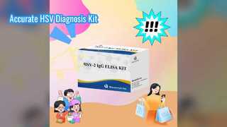 HSV-IgG ELISA-testkit Nauwkeurige diagnose