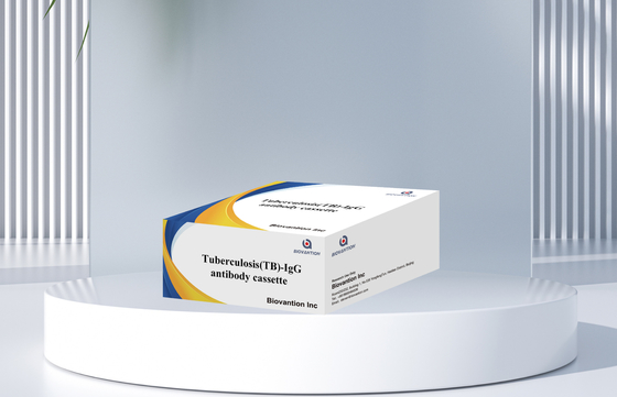 Warmverkoop snelle testreagentia Tuberculose/TB Colloïdale goud snelle test kit voor mens met 25 test