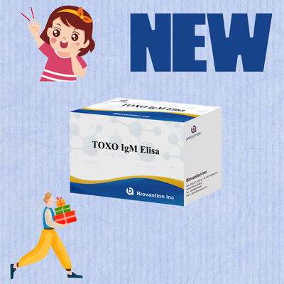 TOXO Ig G Sensitieve en specifieke Elisa-testkit voor ziektebewaking