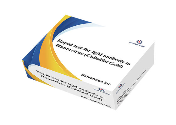 Hantaan Virus IgM Rapid Test Kit voor kwalitatieve detectie van HTNV-antilichamen met behulp van laterale flow immunoassay (LFIA) als Point-of-Care Test (POCT)
