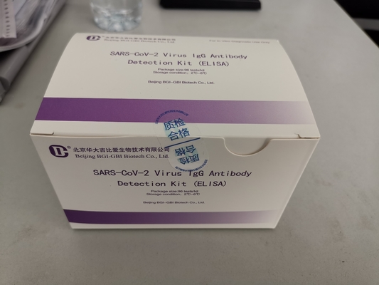 Voor laboratorium- of ziekenhuiskit voor hoge nauwkeurigheid SSARS-CoV-2-virus IgM-antilichaamdetectie (ELISA)