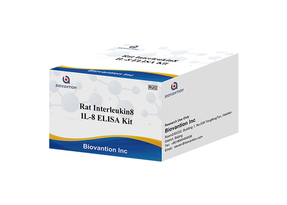 Rat IL-8 Interleukin 8 Elisa Kit CXCL8 Elisa Test Kits Chemokine (CXC Motief) Ligand 8