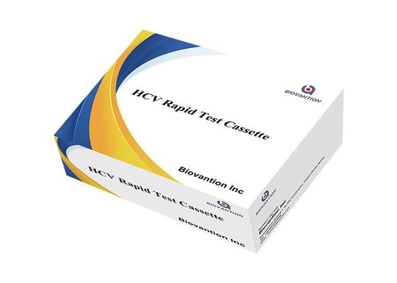 HCV-snelproef Cassette-type Colloïdale goudtest 2-30 Transport