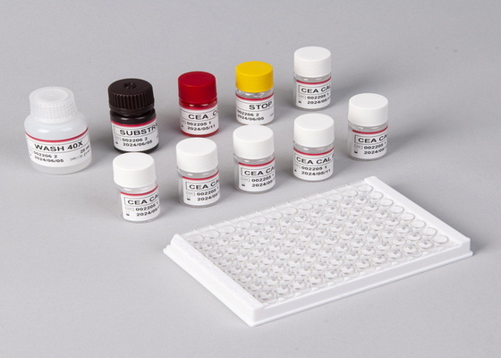 Detectie van totale antilichamen Colloïdale gouden snelle test op treponema pallidum in menselijk serum of plasma