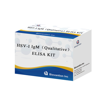 Antilichamen tegen herpes simplexvirus (HSV-I) I IgM ELISA-kit voor hoogwaardige en gevoelige test