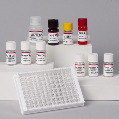 Ferritine ELisa-testkit Snelle Serumgevoeligheid Elisa-test Biovantie 2-3 uur Testtijd 2-8.C Berging