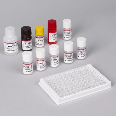Ferritine ELisa-testkit Snelle Serumgevoeligheid Elisa-test Biovantie 2-3 uur Testtijd 2-8.C Berging