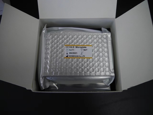 Vitamine D elisa testkit Specificiteit Elisa testkit met 18 maanden houdbaarheid 2-3 uur Testtijd door Biovantion