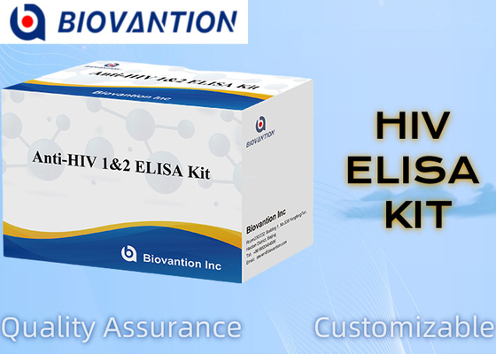 Biovantion Anti-HIV ELISA Test Kit 18 maanden houdbaarheid voor HIV-1 en HIV-2 testen
