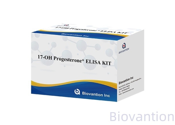 17-OH-progesteron-elutie in vitro-diagnostiek Elisa-testkit voor vrouwen met accessoires nauwkeurige tests