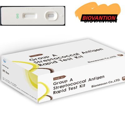 gemakkelijk te gebruiken kits voor snelle diagnostische tests van groep A streptokokkenantigeen