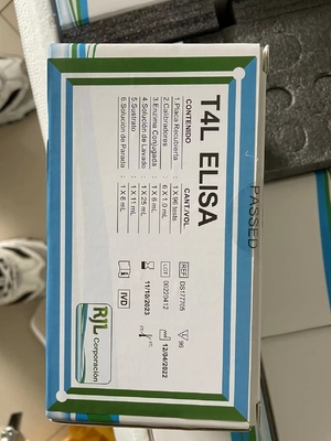 Eenvoudig te gebruiken FT3 ELISA-testkit met lange houdbaarheid en 2C-8C conserveringsmethode