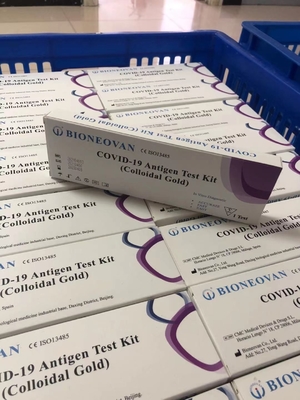 COVID-19 antigeen speeksel test kit onder de tong snelle test met 3 min