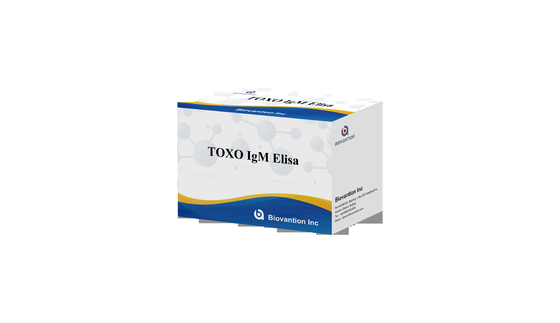 TOXO Ig G Sensitieve en specifieke Elisa-testkit voor ziektebewaking