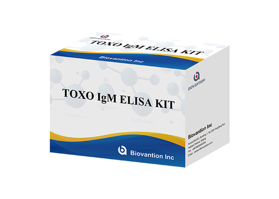 TOXO Ig G Sensitieve en specifieke Elisa-testkit voor ziektebewaking