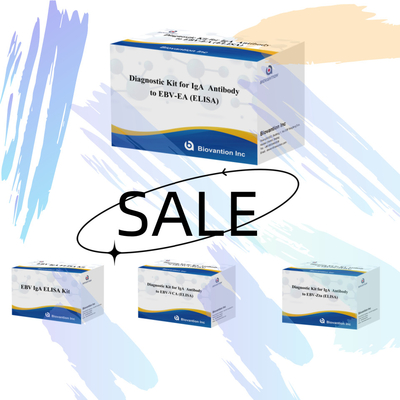 2-8°C Sensitiviteit Diagnostiek Kit voor IgA-antilichaam tegen EBV-EA ELISA Test Kit