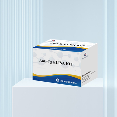 Elisa Diagnostic Kit voor menselijke antithyroglobuline-antilichamen Anti-Tg voor ziekenhuis en laboratorium