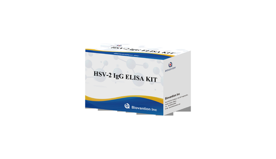 Hoge nauwkeurigheid van de gebruiksaanwijzingen voor de HSV II IgG Torch ELISA-testkit