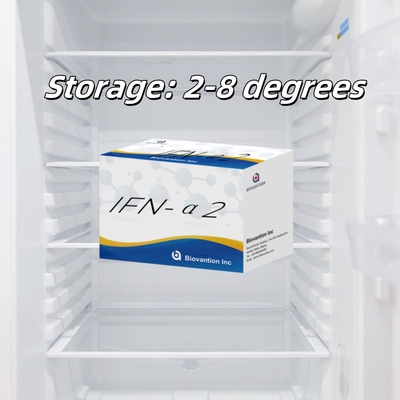 Elisa Reagentia Kit Mens IFN-α2 voor onderzoek Gebruik Elisa Reagentia Hoge gevoeligheid
