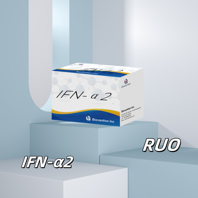Elisa Reagentia Kit Mens IFN-α2 voor onderzoek Gebruik Elisa Reagentia Hoge gevoeligheid