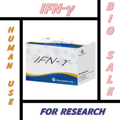 Laboratoriumonderzoek Elisa Reagentia Kit voor menselijk gebruik IFN-γ Elisa Reagentia Hoge gevoeligheid