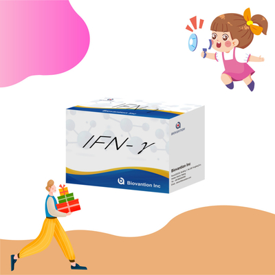 Laboratoriumonderzoek Elisa Reagentia Kit voor menselijk gebruik IFN-γ Elisa Reagentia Hoge gevoeligheid