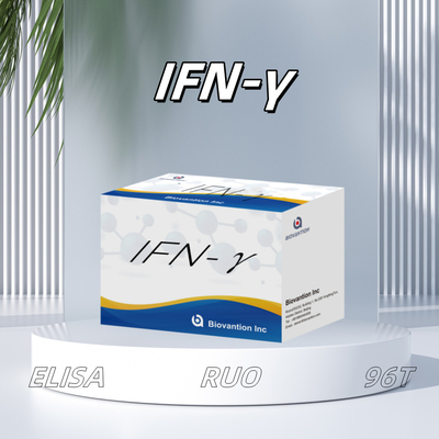 Laboratoriumonderzoek Elisa Reagentia Kit voor menselijk gebruik IFN-γ Elisa Reagentia Hoge gevoeligheid