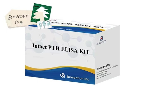 Intakte PTH 96-meting ELISA-testkit voor plasma-monsters met een testtijd van 1 uur