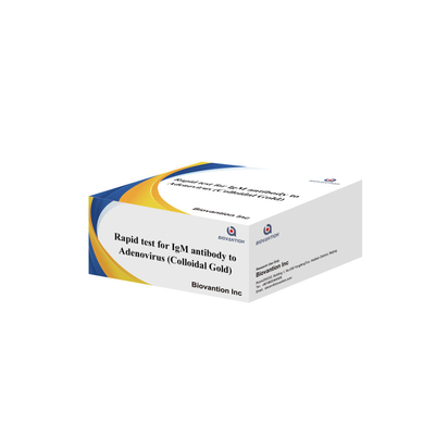 Precieze IgM-antilichaam tegen Adenovirus Test Kit voor klinische en laboratorium cassette strip