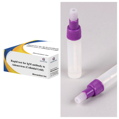 Precieze IgM-antilichaam tegen Adenovirus Test Kit voor klinische en laboratorium cassette strip