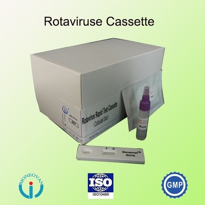IVD Rotavirus Rapid Cassette Colloïdale goud Rapid Test voor ziekenhuisdiagnose 2-30C Houdbaarheid 24 maanden