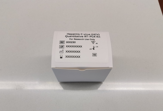 Hepatitis B Virus HBV kwantitatieve PCR KIT Gevoeligheid Proeftype Test Kit Met 96 tests