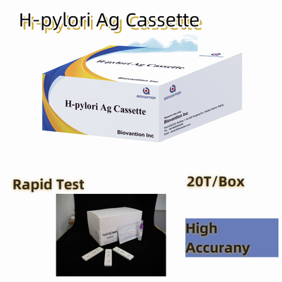 Hpylori Ag Human Diagnostic Reagent Dynamic Rapid Test Cassette / Strip Voor WB/S/P Probe