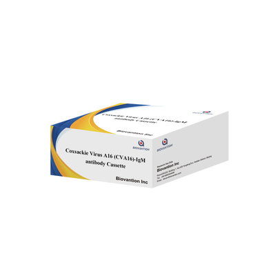 Coxsackievirus A16 CVA16-IgM-antilichaam Cassette WB/S/P Colloïdale gouden snelle test