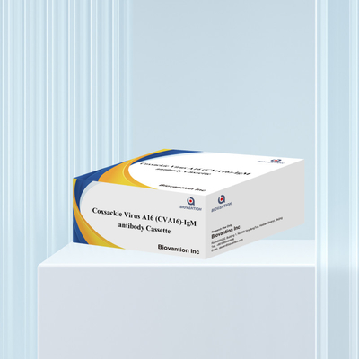Coxsackievirus A16 CVA16-IgM-antilichaam Cassette WB/S/P Colloïdale gouden snelle test