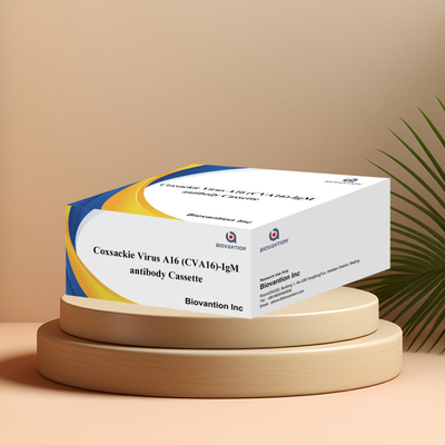 Coxsackievirus A16 CVA16-IgM-antilichaam Cassette WB/S/P Colloïdale gouden snelle test