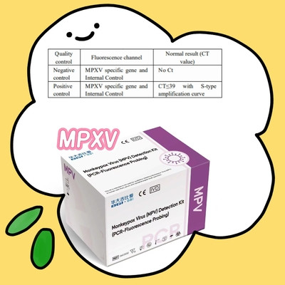 Mpox Virus MPXV monkeypox virus detectie kit PCR-fluorescentie probing