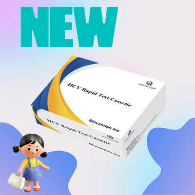 Fabrieksprijs Gevoeligheid 5-15 minuten HCV Ab Strip Cassette Test Kit Voor snelle resultaten