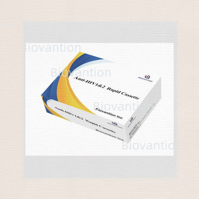 Rapid test reagens HIV 1/2 Detectie test met colloïdaal goud methode met 25 tests