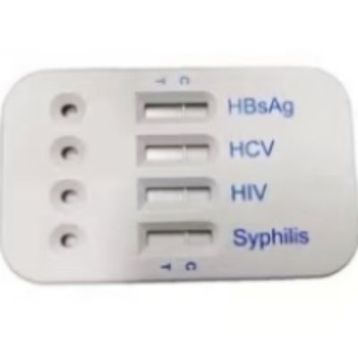 Biovantion HBsAg HCV HIV Syfilis 4 In 1 Snelle Testkaart Voor Mensen 96 Tests Gemakkelijk te gebruiken