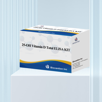 Elisa Diagnostic Kit voor menselijke 25-OH Vitamine D Total Voor ziekenhuis en laboratorium Met hoge nauwkeurigheid