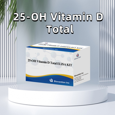 Elisa Diagnostic Kit voor menselijke 25-OH Vitamine D Total Voor ziekenhuis en laboratorium Met hoge nauwkeurigheid