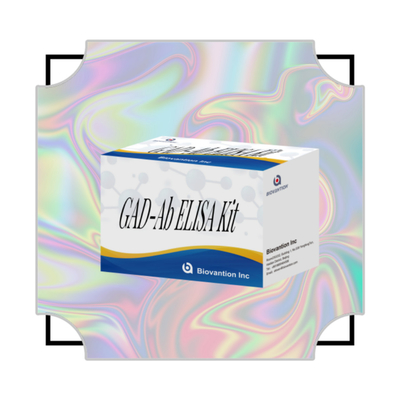 ELISA-test GAD Glutaminezuurdecarboxylase-antilichaam Medisch diagnostisch reagens voor mens met 96 test