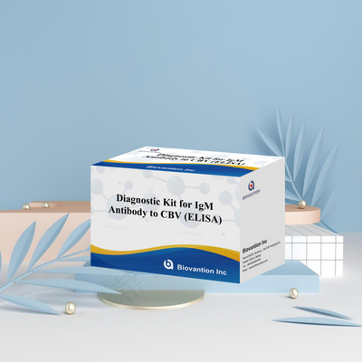 CBV igm ELISA KIT D diagnostisch reagens 18 maanden houdbaarheidsduur Enzymgebonden immunosorptieve test