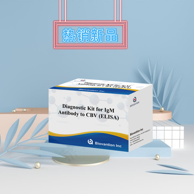 CBV igm ELISA KIT D diagnostisch reagens 18 maanden houdbaarheidsduur Enzymgebonden immunosorptieve test