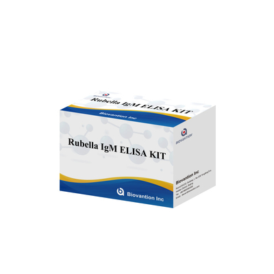 Elisa-testkit voor rubella IgM-detectietool voor rubella IgG-antilichamen voor menselijk gebruik