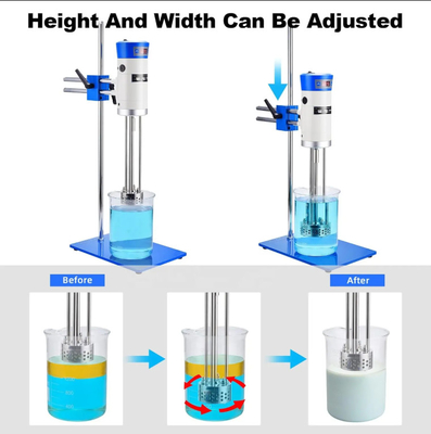 Laboratorium 40L Cosmetische mixers Laboratorium Homogeniser High Speed Homogeniser Laboratorium High Shear Homogeniser