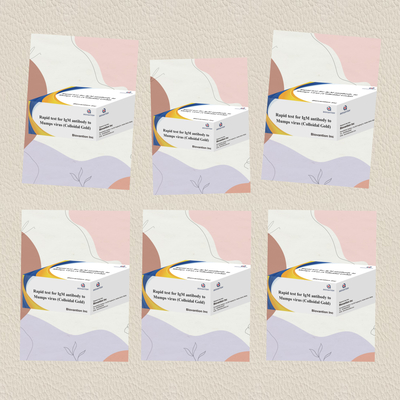 Snel en nauwkeurig colloïdaal goud snelle test IgM-antilichaam tegen mumpsvirus in cassette-/strookformaat voor resultaten