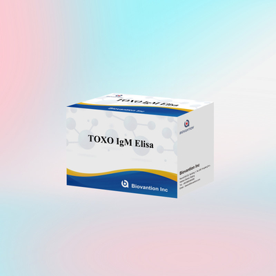 TOXO IgM Elisa Kit voor menselijk gebruik Diagnostisch reagens test kit met 96 kit