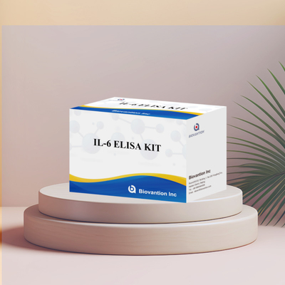 Hoge-gevoeligheid ELISA-kit voor IL6-detectie Betrouwbare onderzoeksreagentia voor nauwkeurige cytokine-analyse